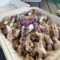 Mushrooms and "Shr’mp” Hibachi  at Hippie Hibachi in Atlanta