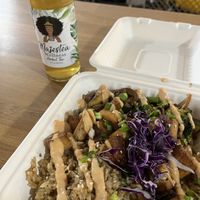 Tofu Plate  at Hippie Hibachi in Atlanta