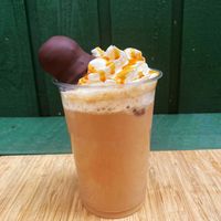 Glean signature Ice coffee at Glean in Copenhagen