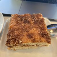 Vegan coffee cake  at Whitebark Cafe in Banff