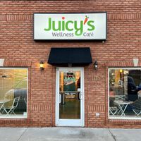Front entrance of the business  at Juicy's Wellness Cafe in Cookeville