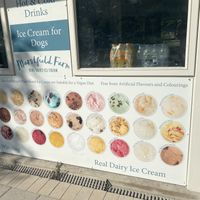 Ice cream at Lulworth Estate Ice Cream Parlour in Wareham