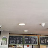 Main menu at Neptune Fish Restaurant in Seahouses