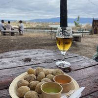 Papas arrugas   at Chiringuito PataPalo in Arousa