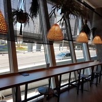 View from indoor seating at Rice Up - The Circle in Kloten