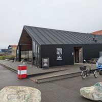 Outside at Cafe Costa in Kalundborg