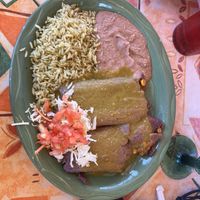 Vegan tamales   at Oaxaca Restaurant in Sedona