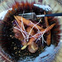 Roasted vegs at A La Chaume de mon Pere in Gerardmer