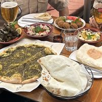 Manakish  at Eli Falafel - Fucheng Rd in Shanghai