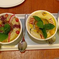 The food was particularly good, spices (and garlic!) very balanced, tasty falafel wrap, I loved it. at Eli Falafel - Fucheng Rd in Shanghai