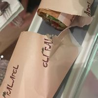 Falafel wrap  at Eli Falafel - Fucheng Rd in Shanghai