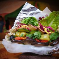 Dish at Manuja - Vegan Street Food in Ceska Lipa
