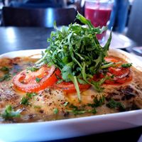 Lasagne 21€ at Mokkabar in Roeselare