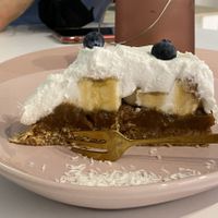 Banoffee Pie at Fit Cake in Kolobrzeg