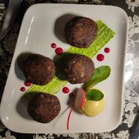 Polpette di riso venere vegan at MartySpicy in Udine