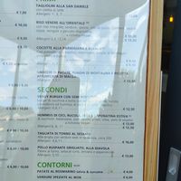 Menù cena at Integraldo in Majano