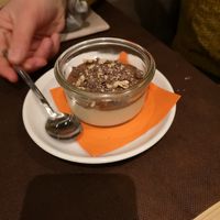 Hazelnut and chocolate cream at Integraldo in Majano