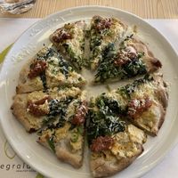 Dried tomatoes Focaccia  at Integraldo in Majano