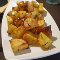 Patate al forno at Integraldo in Majano