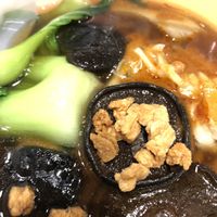 upclose of Ipoh hor fun at Gan En 感恩素食 in Central Singapore