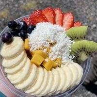 Bangin bowl without honey or bee pollen   at Mountain Berry Bowls in Fruita