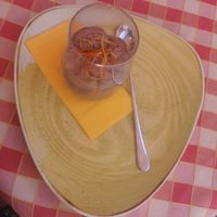 Chocolate Avocado mousse at Stég Pub Pizzéria in Tihany