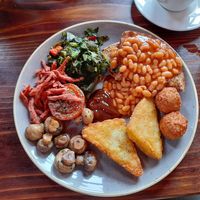 Vegan breakfast at Lounges - Athro Lounge in Aberystwyth