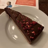 Vegan Chocolate and Raspberry Torte    at Lounges - Athro Lounge in Aberystwyth