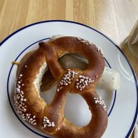 Weisswurst + Bretzen   at Satt & Gut in Munich
