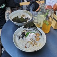 Mushroom Miso Ramen with Tofu at Mochi Ramen Bar in Vienna