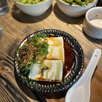 Silken tofu starter  at Mochi Ramen Bar in Vienna