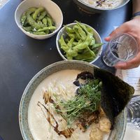 Die Mushroom Ramen sind unglaublich lecker, die besten die ich je in einem Restaurant gegessen haben😇  at Mochi Ramen Bar in Vienna