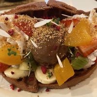 Chocolate Waffles   at Honey Badger Dessert Cafe in Battery Point