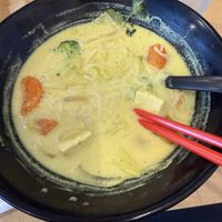 Garden curry  at Ei8ht Noodles in Vancouver