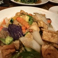 Ginger Tofu Eggplant  at Thai 72 in New York City