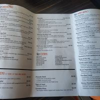 Menu at Cafe One 2 Four in Port Pirie