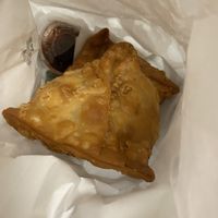 Samosa - delicious! at Spice King Renton in Renton