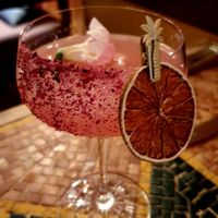 Pomegranate Rose Margarita at Al Salam in Cologne