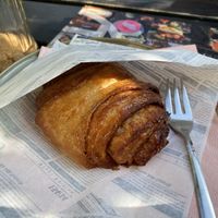 Franzbrötchen  at Henne Cafébar in Osnabrueck