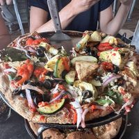 Eggplant with chilli  at Black Rock Pizza in Captain Cook
