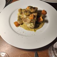 Half a cauliflower for 17 pounds at Howies in Edinburgh