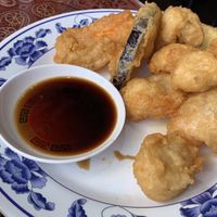 Vegetable tempura  at Big Bowl Noodle Bar in Liverpool
