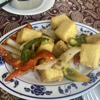 Salt and pepper tofu (the tofu is so soft!)  at Big Bowl Noodle Bar in Liverpool