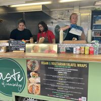 Very quick service, even on a busy bank holiday  at Taste of Cambridge - Food Van in Cambridge