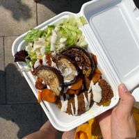 medium-sized spicy box at Taste of Cambridge - Food Van in Cambridge
