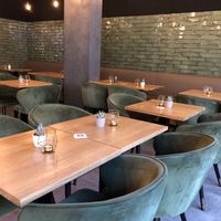 Seating area  at Pinsa Manufaktur in Ludwigsburg