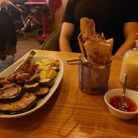 veganes antipasti at Pinsa Manufaktur in Ludwigsburg