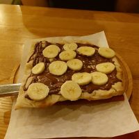 halbe süße pinsa at Pinsa Manufaktur in Ludwigsburg