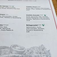 Salate at Pinsa Manufaktur in Ludwigsburg