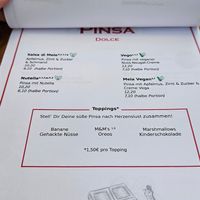 Nachtisch at Pinsa Manufaktur in Ludwigsburg